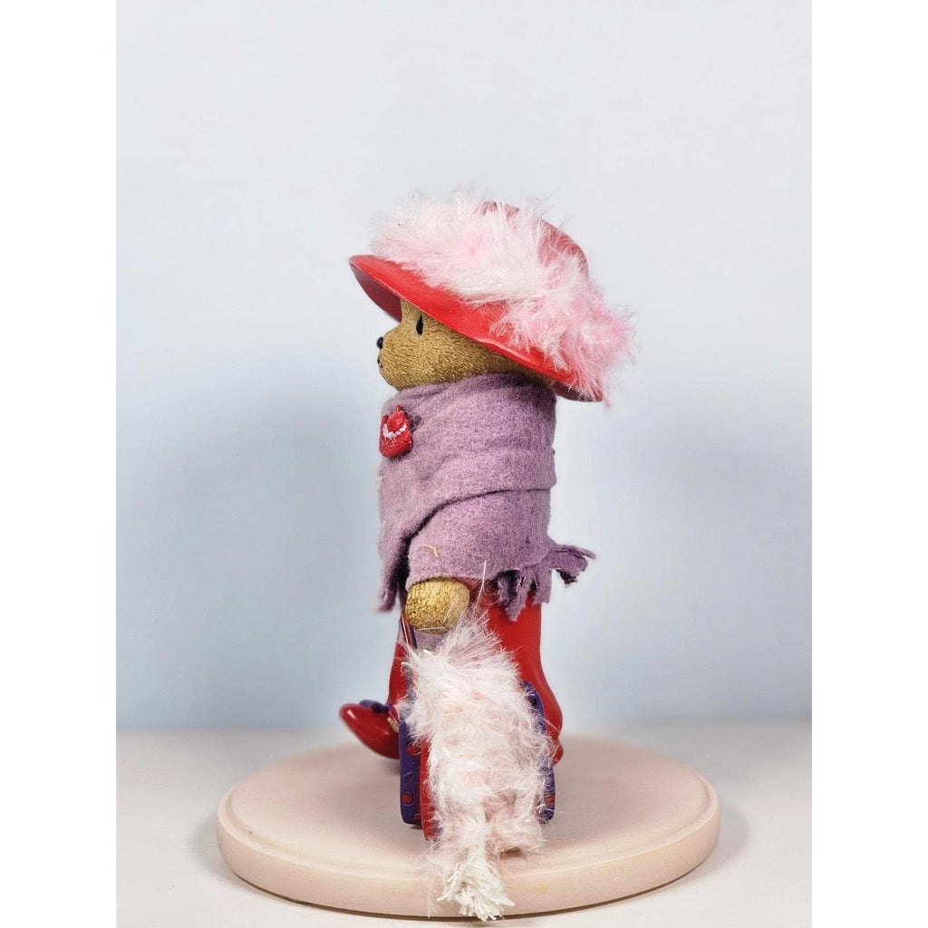 Hamilton Collection Happy Hatters Bear Figurine Limited Edition COA