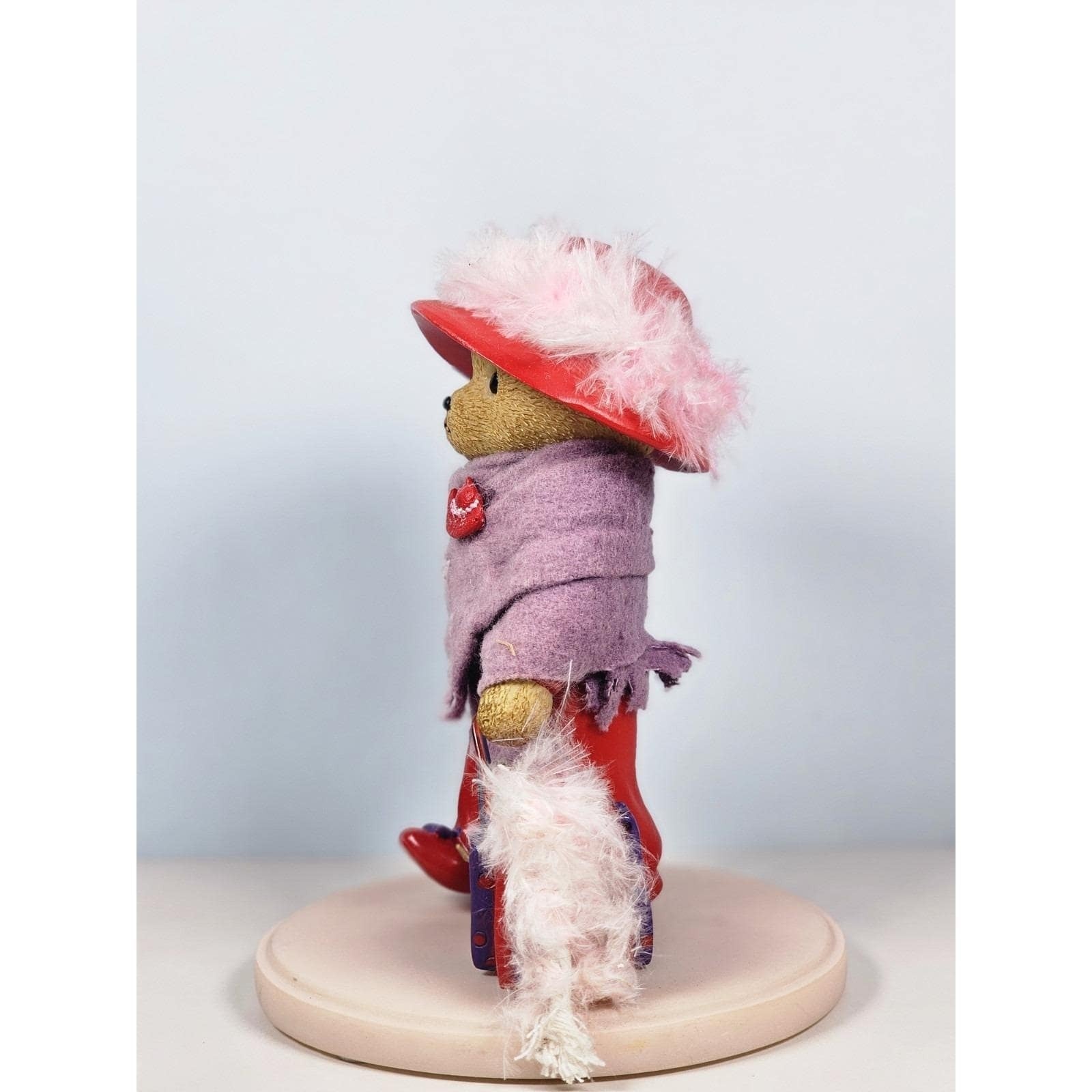 Hamilton Collection Happy Hatters Bear Figurine Limited Edition COA