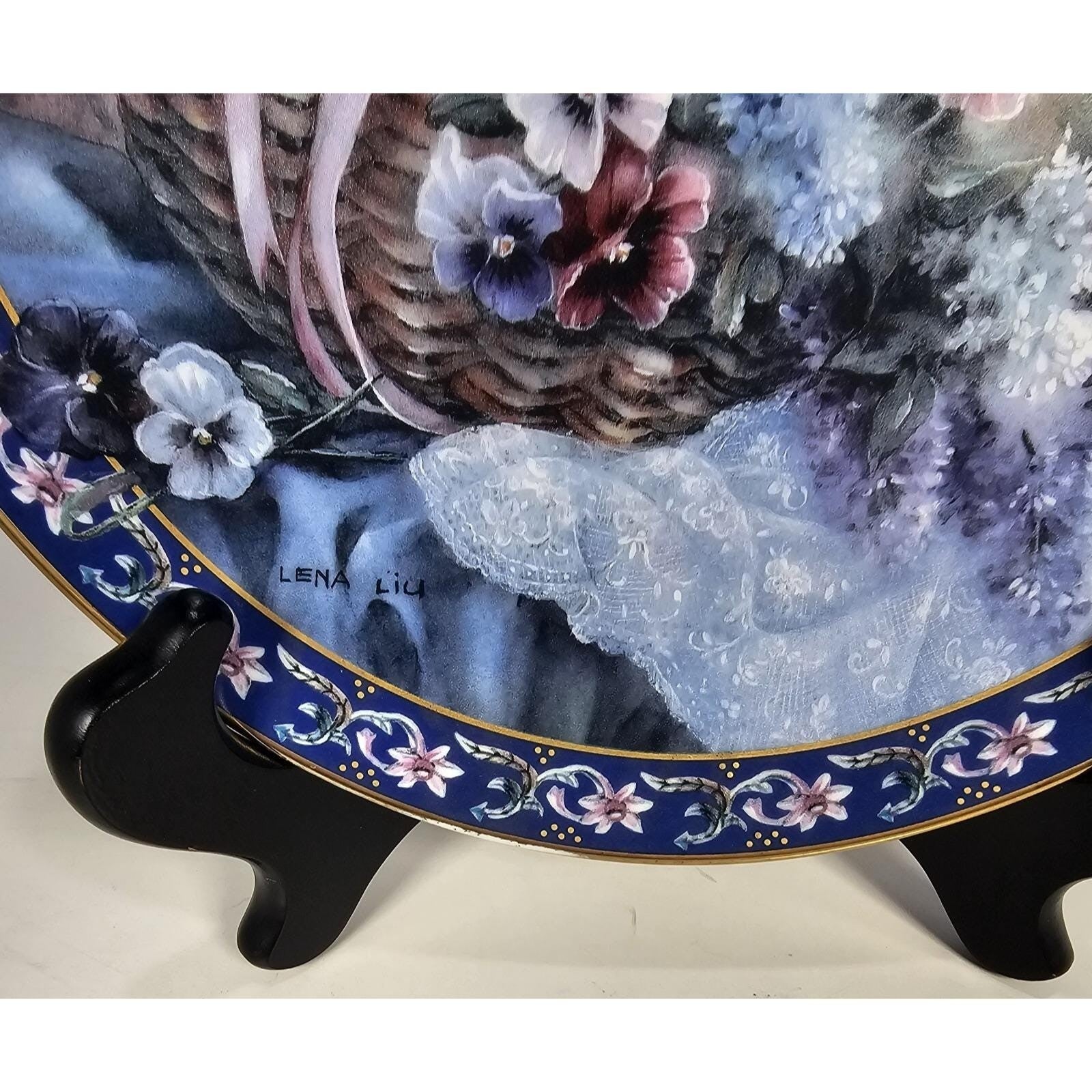 Lena Liu Collector Plate W L George Bradford Exchange China
