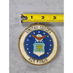 Vintage United States Air Force Ornament 1947 Seal Gold Tone
