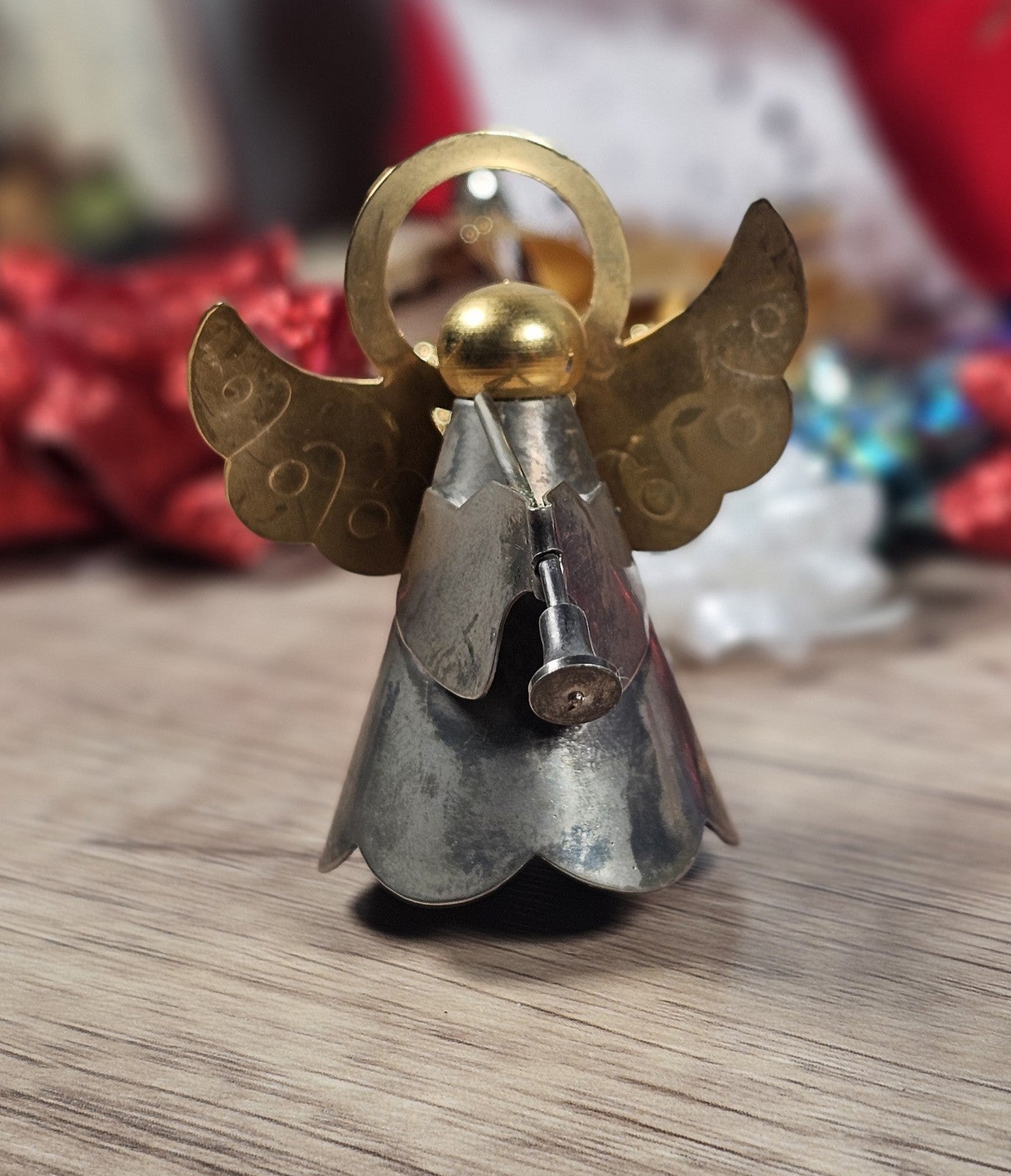 Vintage 1960s Metal Angel Candle Snuffer Home Decor