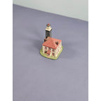 Vintage Rose Island Lighthouse Thimble Miniature Nautical Souvenir