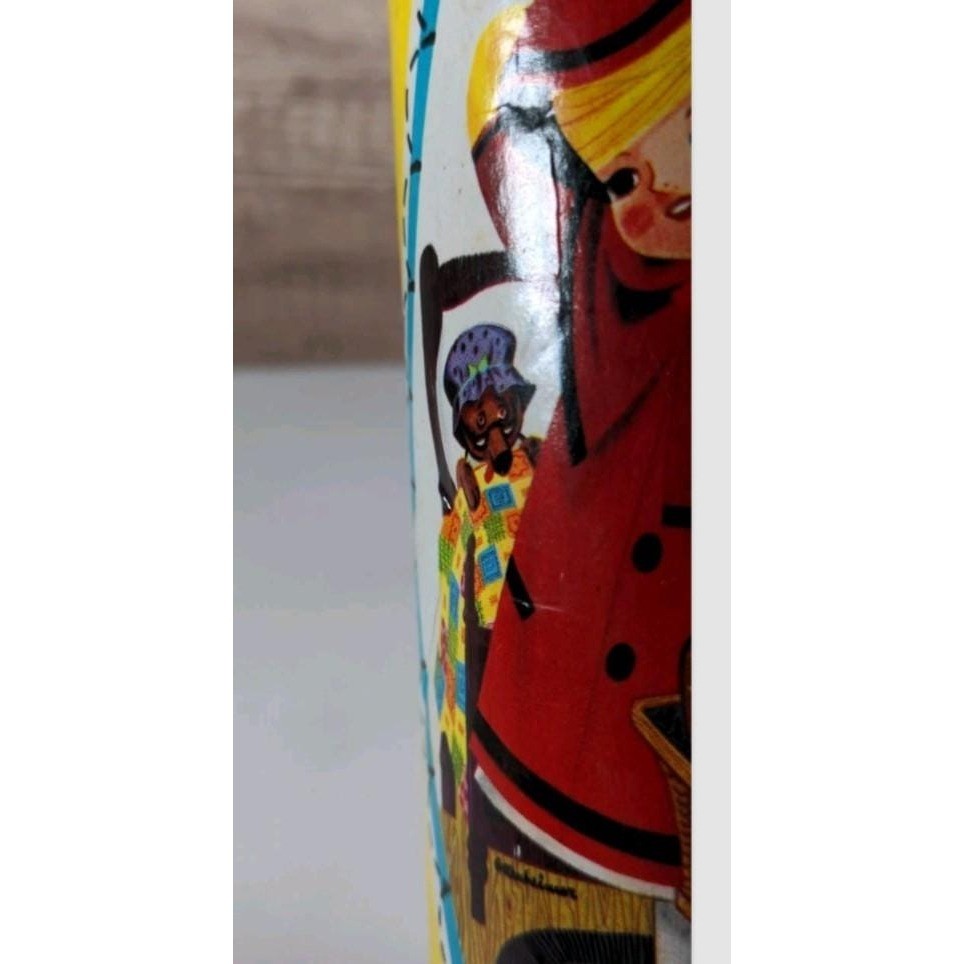 Vintage Little Red Riding Hood Puzzle Harrett Gilmar Tube 50pc