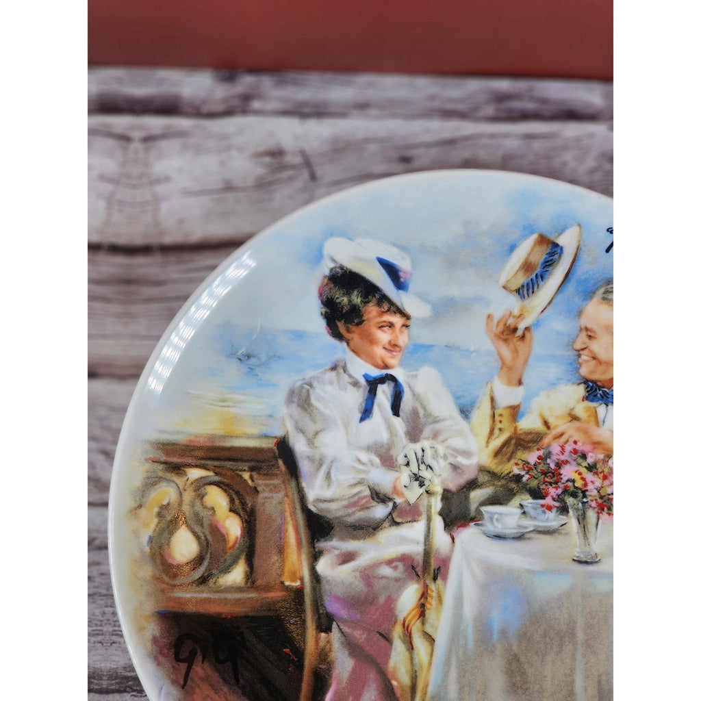 Vintage 1986 Limoges Gigi Collector Plate "I Remember It Well" 8.5 Inch