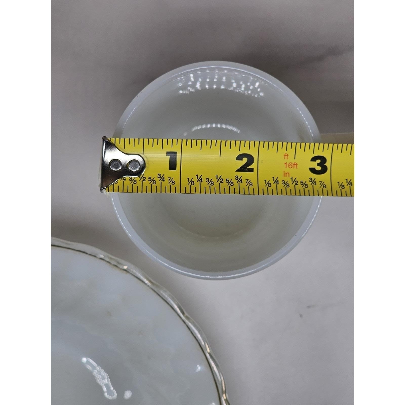 Anchor Hocking Fire-King Milk Glass Mug and Swirl Bowl Set Vintage