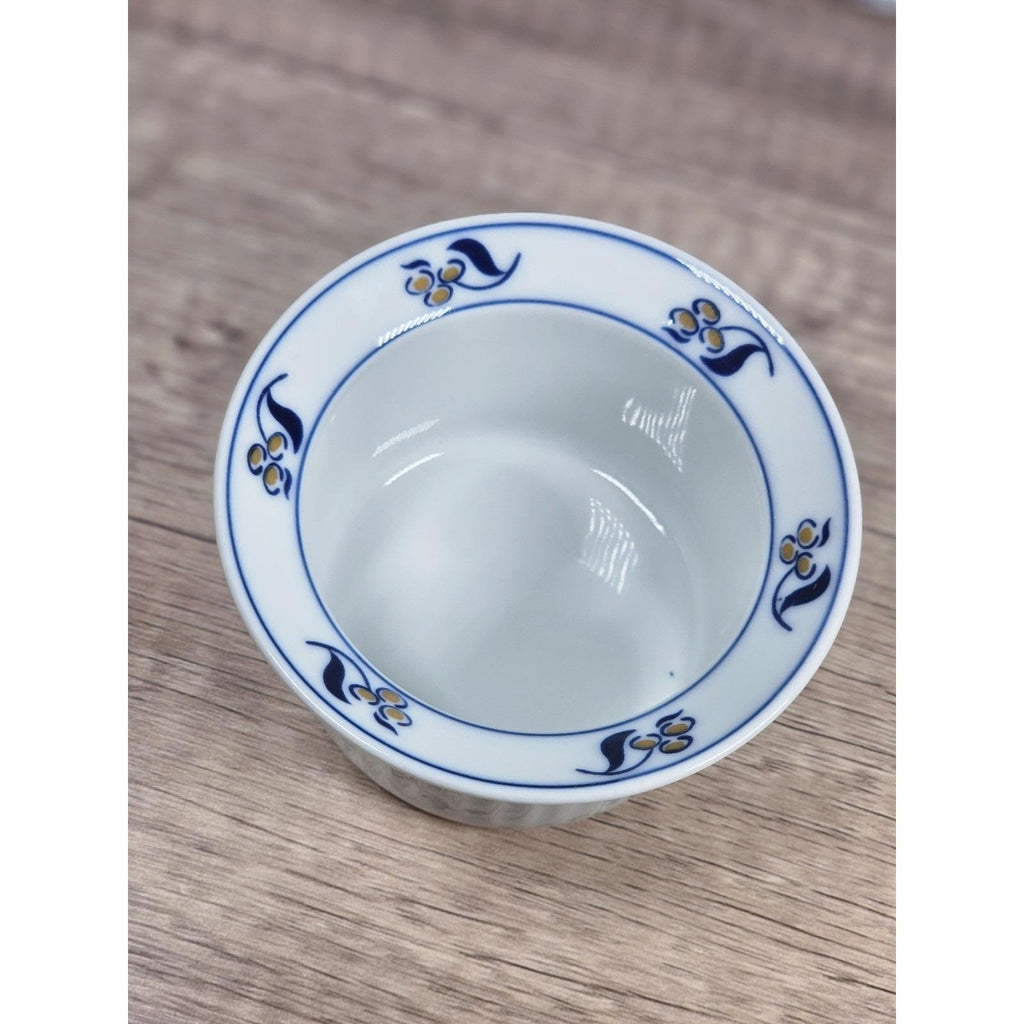 Vintage Dansk Bistro Berries & Cherries Porcelain Ramekin 4.25"