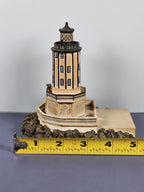 Danbury Mint Los Angeles Harbor Light, CA. BEACONS BY THE SEA LIGHTHOUSE