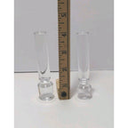 Vintage Badash Crystal Decanter Set of 2 14 3/8″ Handmade Poland