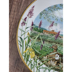 Vintage Franklin Porcelain July Beside the River Plate by Peter Barrett 9 Inch