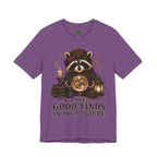 Fortune Teller Raccoon Shirt, Thrift Lover Crystal Ball Tee