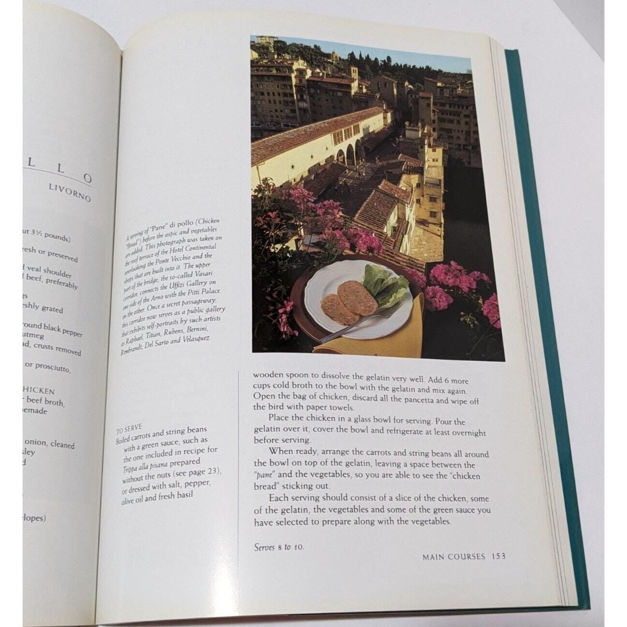 Signed Foods of Tuscany Cookbook Giuliano Bugialli Italian Cookbook