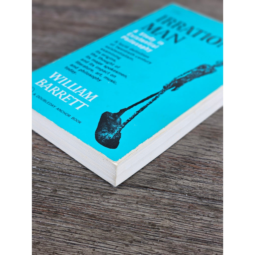 Vintage Irrational Man Book William Barrett Existential Philosophy 1962