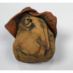 Handmade Terracotta Bird Figurine Folk Art Decor