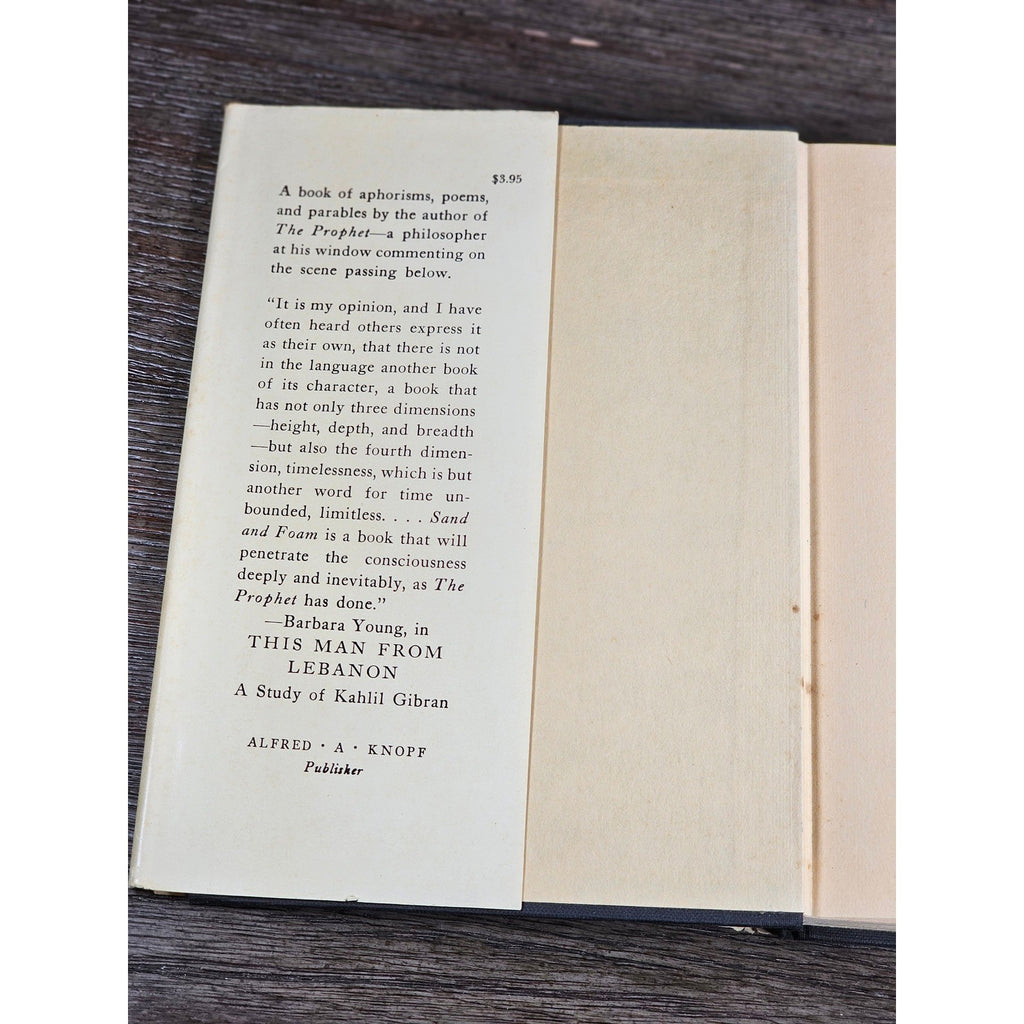 Sand and Foam – Vintage Hardcover (1967 Printing)