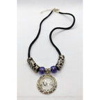 Sterling Silver NA Recovery Pendant Necklace on Cord 16 Inch