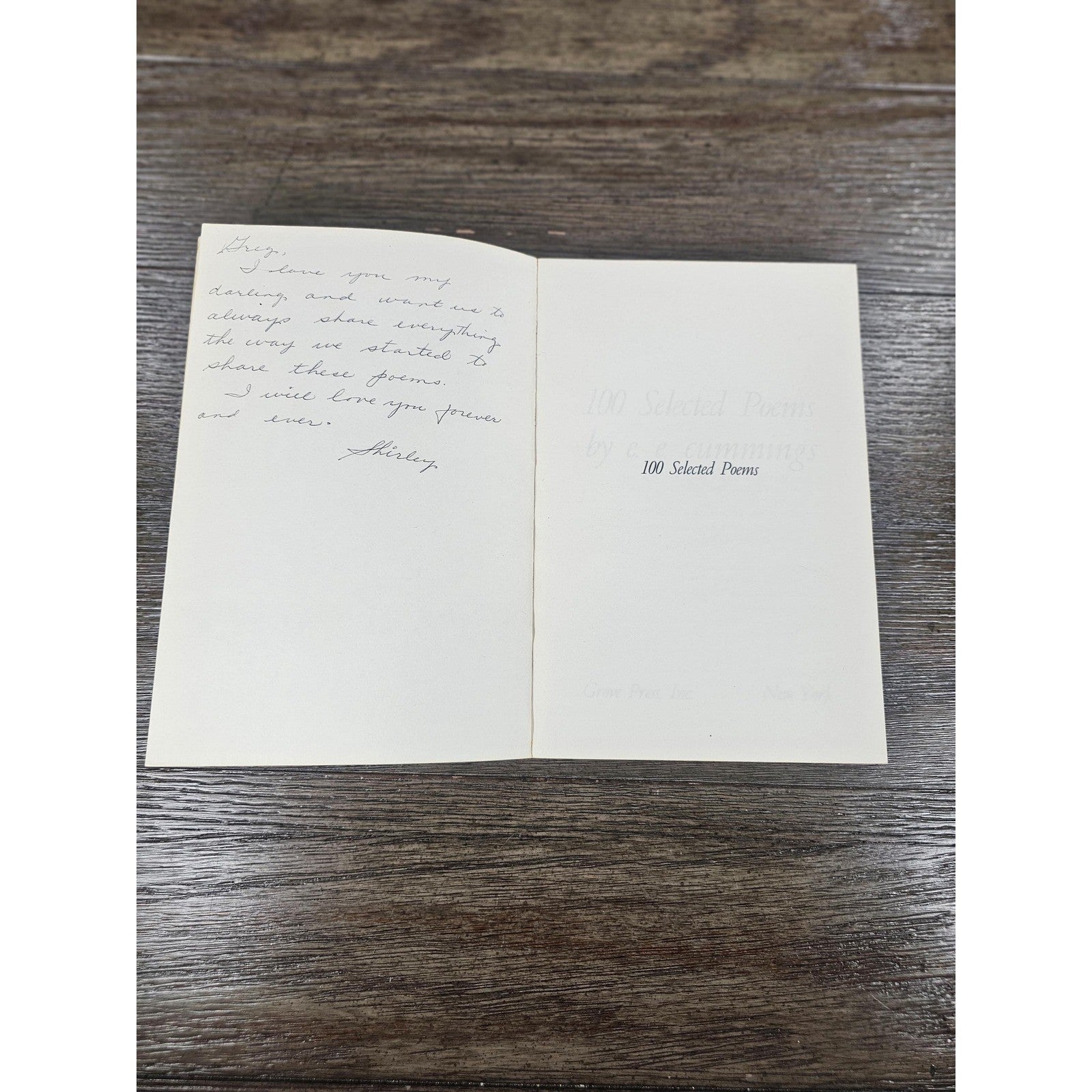 1959 100 Selected Poems E E Cummings Evergreen Edition Hardcover
