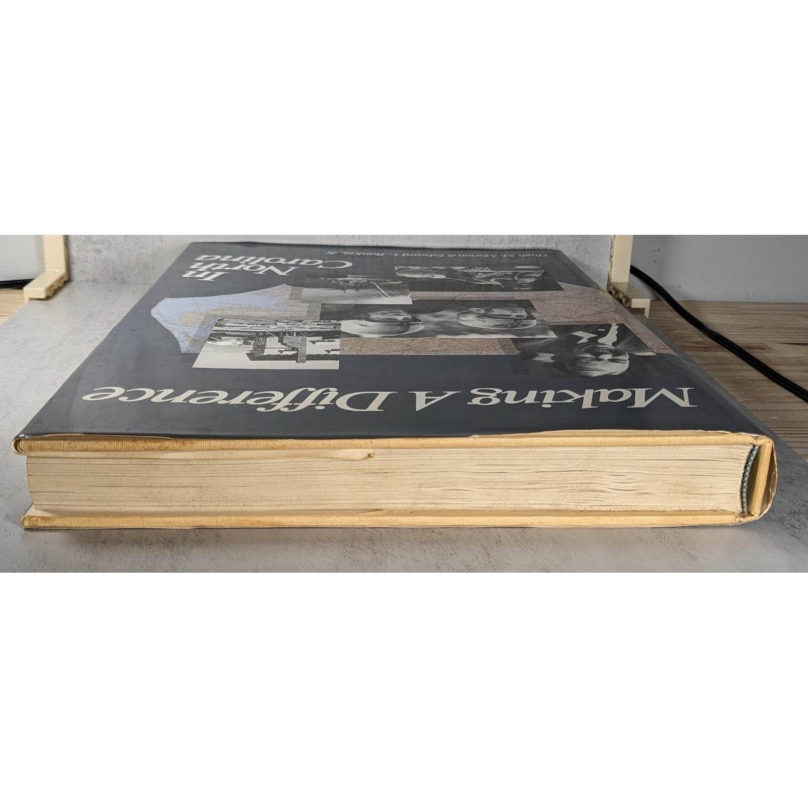Making a Difference NC Signed Morton Rankin Book Hardcover