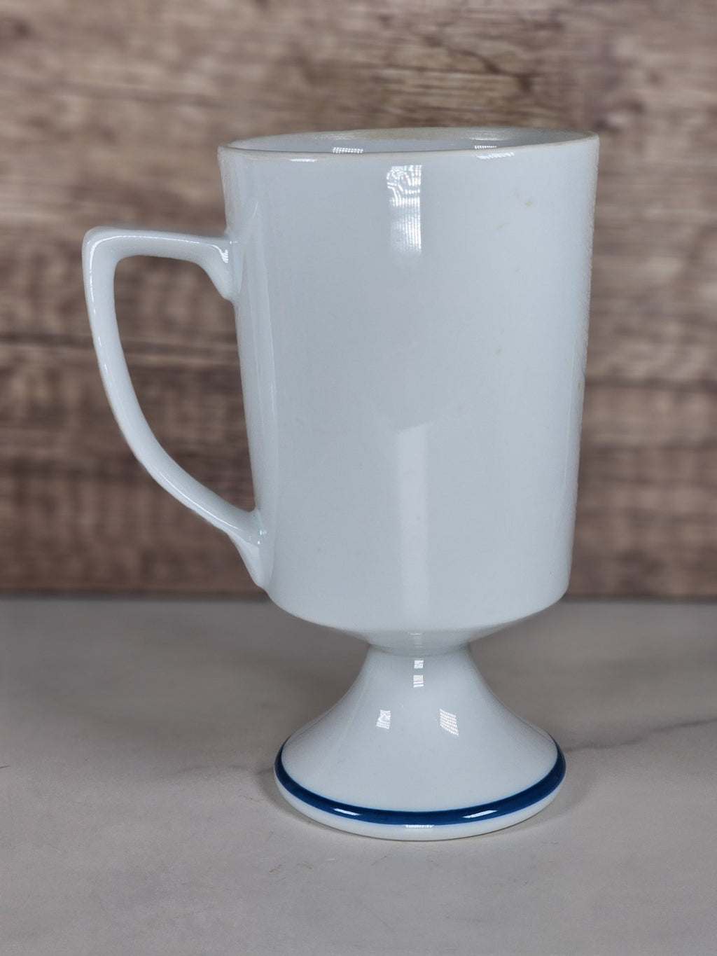 VTG Colonial Fred Roberts Co Footed Coffee Mug — American Revolutionary War