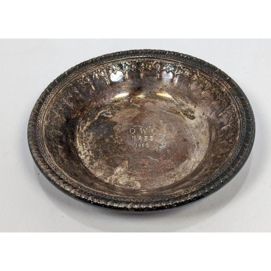 Vintage Reed & Barton Silver Plate Bowl 6 Inch Serving Dish