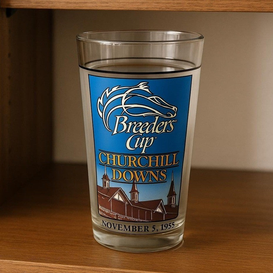 Breeders Cup Glass 1988 Churchill Downs Libbey Racing