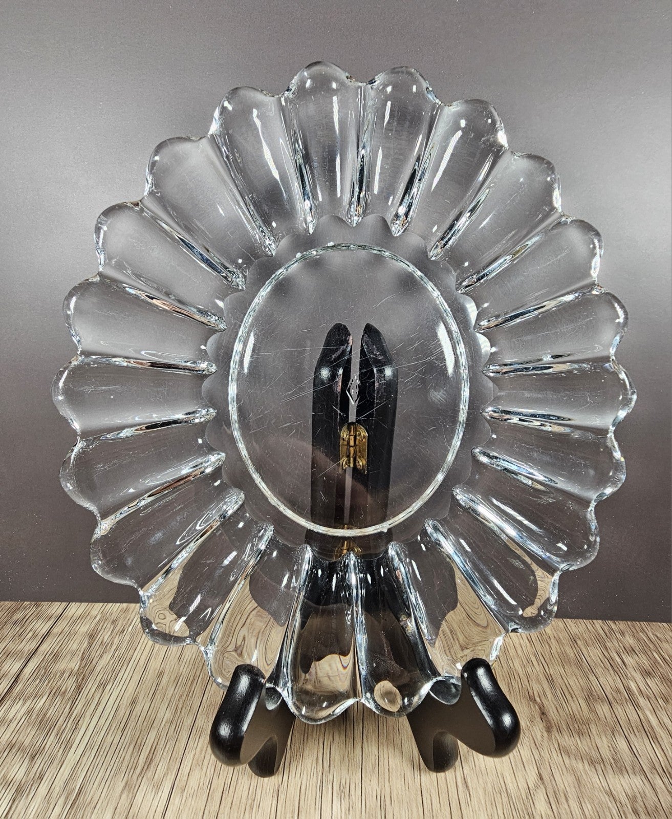 Vintage Heisey Clear Pressed Glass Oval Bowl – Elegant Centerpiece Piece