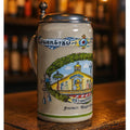 German Beer Stein Lowenbrau Oktoberfest Rastal Pewter Lid