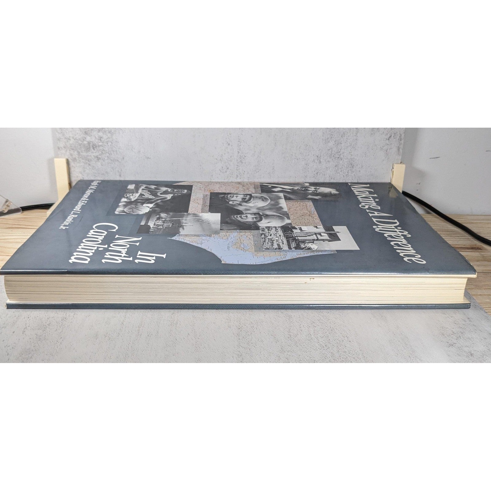 Making a Difference NC Signed Morton Rankin Book Hardcover