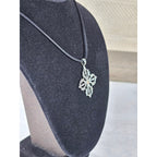 Vintage Sterling Silver Ornate Cross Necklace Pendant