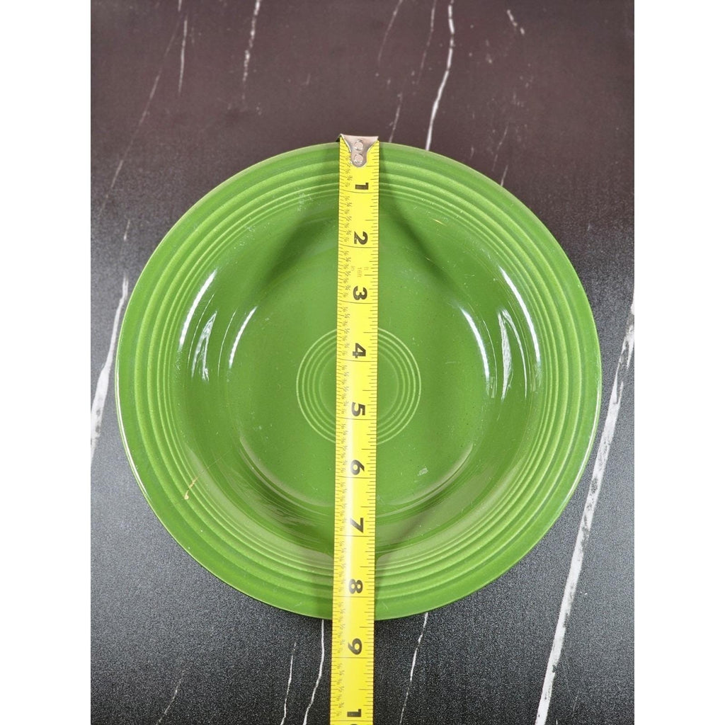 Vintage Fiesta Medium Green Deep Plate 1959 USA Dinnerware
