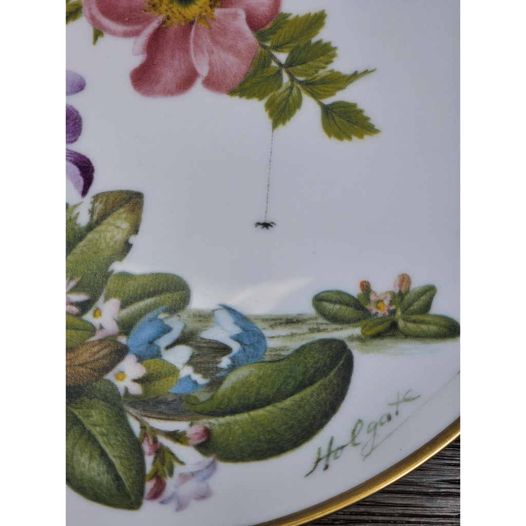 Franklin Mint Cape Cod Wildflowers Plate 1978 Porcelain