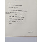 Vintage 3rd Rock from the Sun Script First Draft 1995 TV Memorabilia