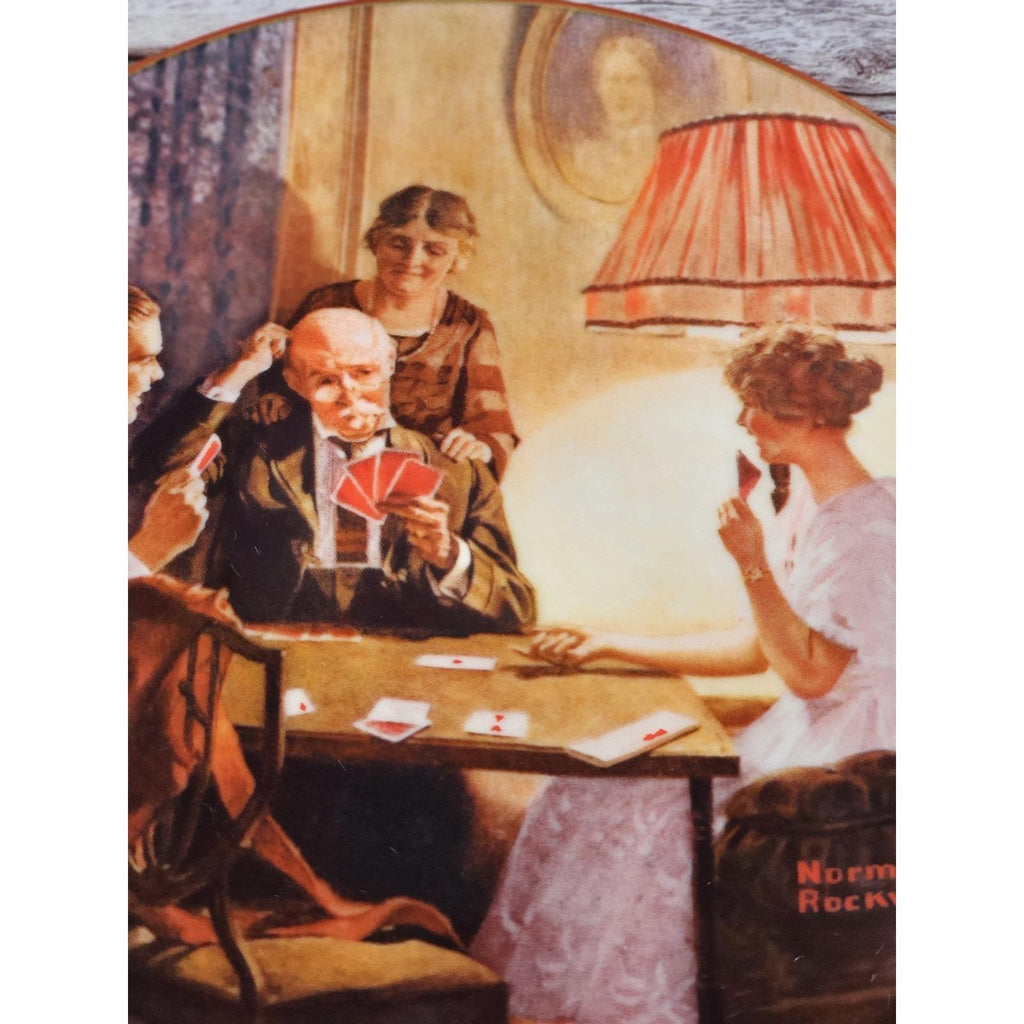 Norman Rockwell Collector Plate This Is The Room That Light Made 8.5"