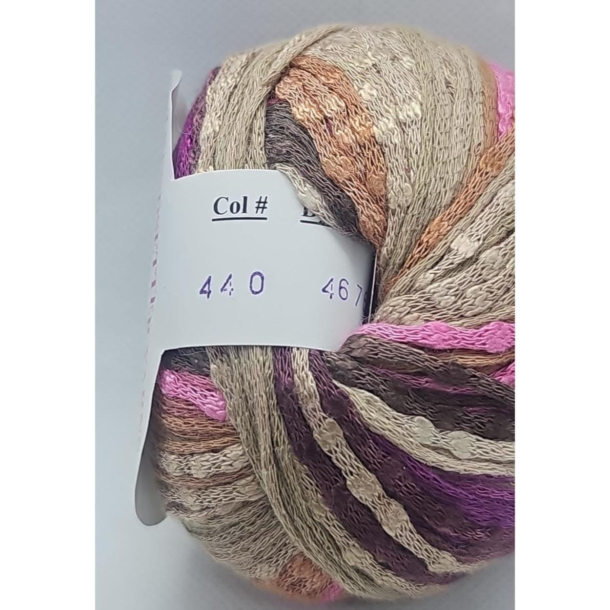 Trendsetter Phoenix Print Yarn Skein Italy Viscose Cotton