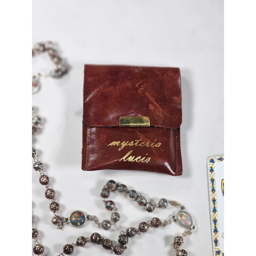 Vintage Mysteria Lucis Rosary Holy Rosary of the Light with Case
