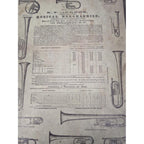 Antique 1865 Technical Studies for the Piano Forte Music Book