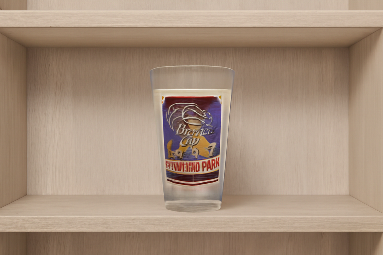 Vintage Breeders Cup 1997 Hollywood Park Racing Glass by Libbey