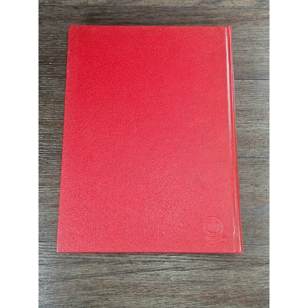 1963 Hanoverian Yearbook Wilmington NC Senior Class Red Hardcover