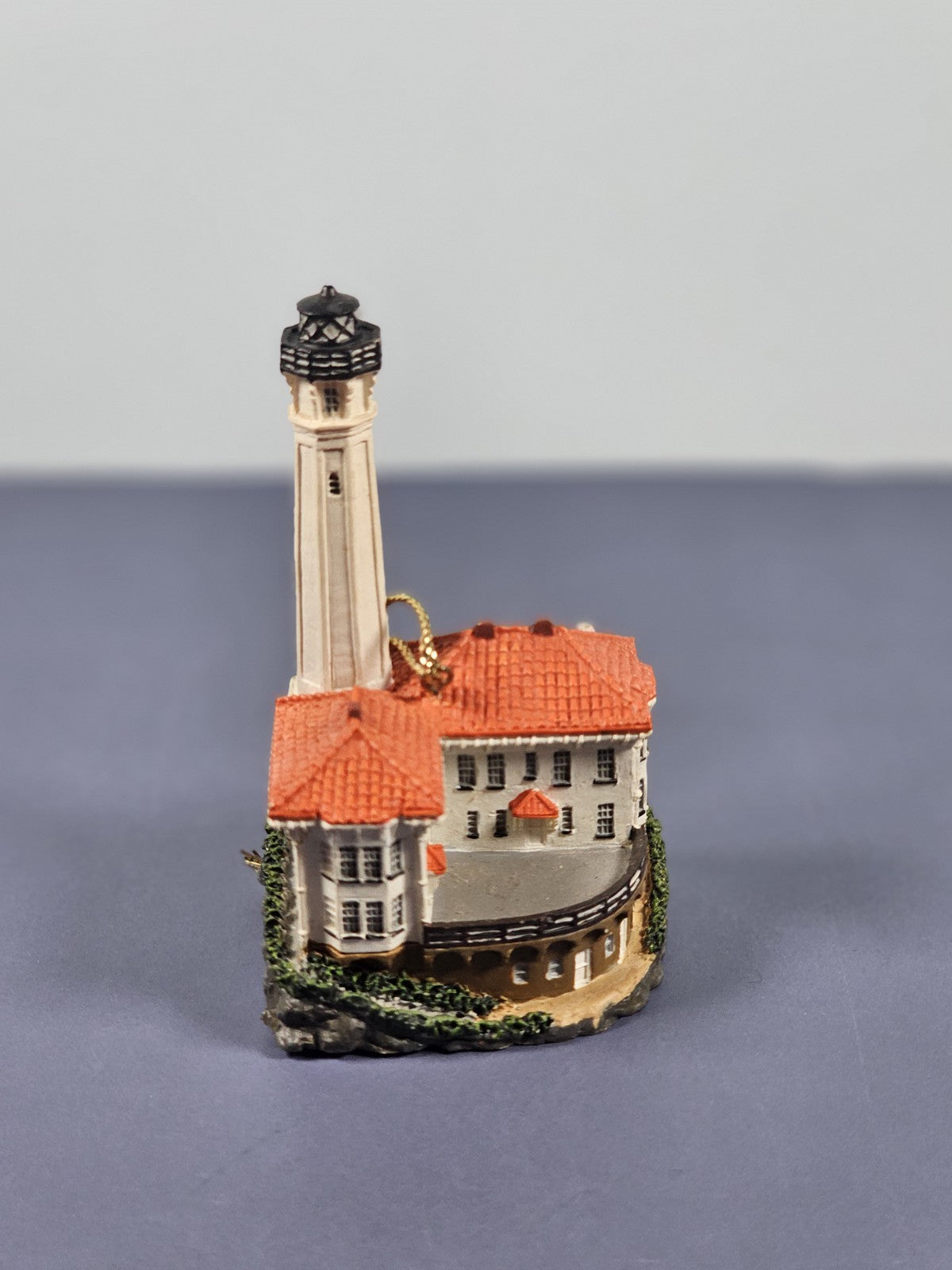 2000 Lefton Alcatraz, CA Lighthouse Christmas Ornament 12859