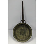 Vintage Copper Saute Pan French Style Copper Pan Wrought Iron Handle