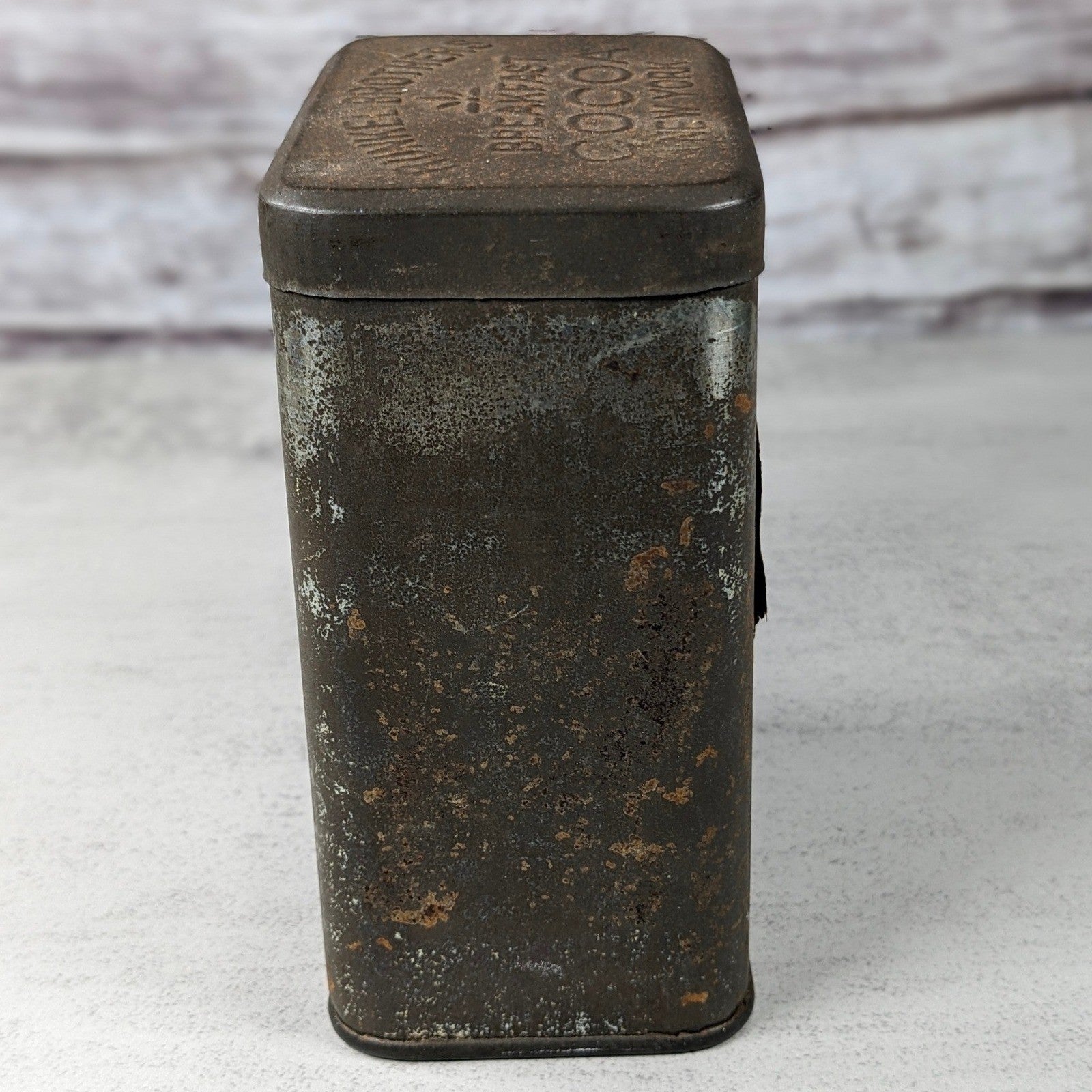 Antique Runkel Brothers Breakfast Cocoa Tin York PA