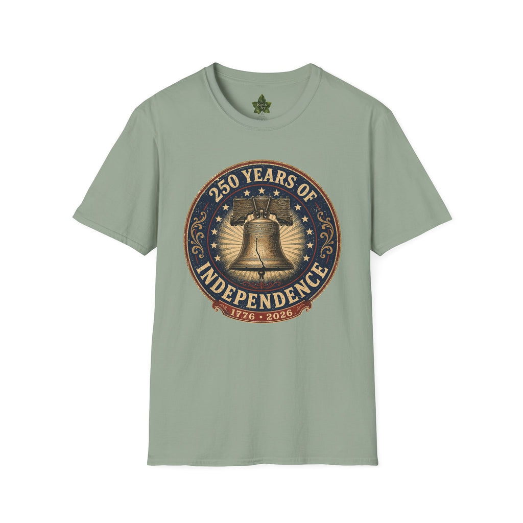 250 Years of Independence Shirt 1776 2026 Liberty Bell Patriotic Tee