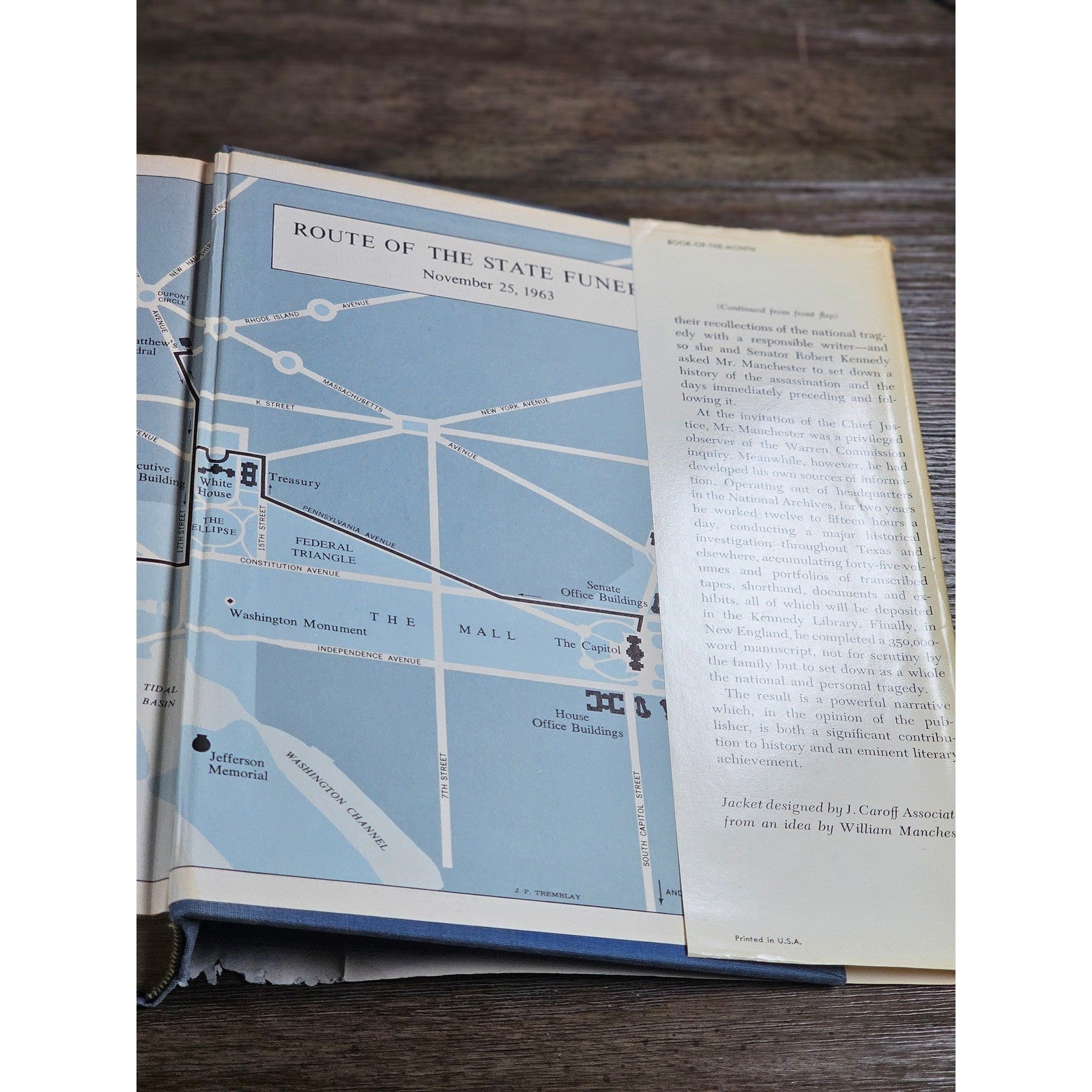 The Death of a President 1967 HC DJ William Manchester JFK Book