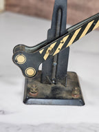 Vintage Marx O Gauge Train Railroad Crossing Arm & Signal Untested