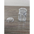Vintage Ball Ideal Mason Jar 1 Pint Wire Bail Lid 5x3 Glass Jar