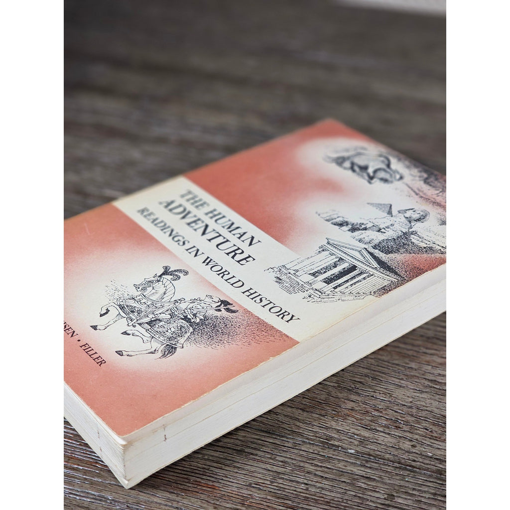 Vintage World History Books Set – The Human Adventure Volumes One & Two (1964)