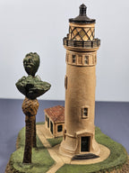 Vintage The Danbury Mint 1993 POINT VICENTE LIGHTHOUSE Sculpture