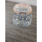 Vintage Le Parfait 0.5L Clamp Lid Glass Jar Made in France