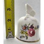 Royal Westminster Butterfly Bell Floral Gold Trim Vintage