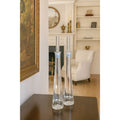 Vintage Badash Crystal Decanter Set of 2 14 3/8″ Handmade Poland