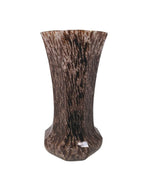 Vintage Red Speckled Glass Vase